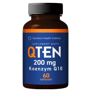 Qten, koenzym Q10 200 mg, 60 kapsułek - zdjęcie produktu