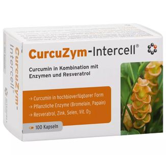 Curcuzym-Intercell, 100 kapsułek KRÓTKA DATA - zdjęcie produktu