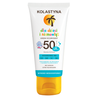 Kolastyna, krem ochronny na słońce dla dzieci i niemowląt, od 6 miesiąca życia, SPF 50, 75 ml - zdjęcie produktu