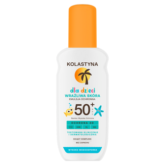 Kolastyna, emulsja ochronna w sprayu dla dzieci, wrażliwa skóra, SPF 50+, 150 ml - zdjęcie produktu