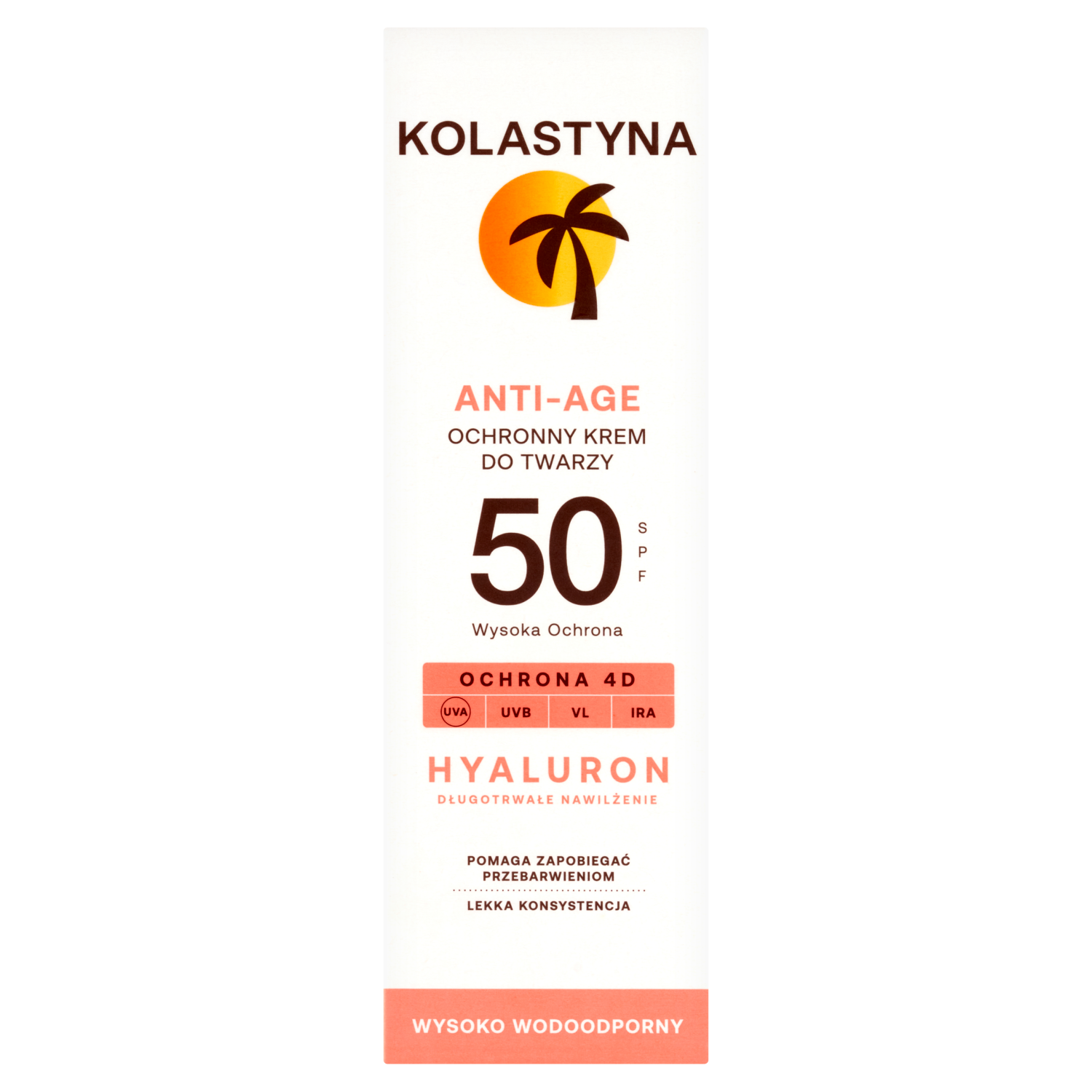 Kolastyna Kolastyna, schützend Gesichtscreme, anti-age, SPF 50, 50 ml — Inhaltsstoffe und Bewertung