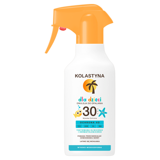 Kolastyna, emulsja do opalania dla dzieci, SPF 30, 200 ml - zdjęcie produktu