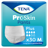 Tena Pants ProSkin, majtki chłonne, rozmiar M, 80-110 cm, Plus, 30 sztuk - miniaturka zdjęcia produktu