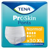 Tena Pants ProSkin, majtki chłonne, rozmiar XL, 120-160 cm, Normal, 30 sztuk - miniaturka zdjęcia produktu