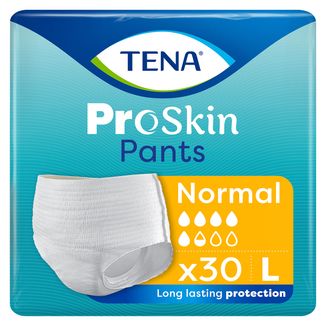 Tena Pants ProSkin, majtki chłonne, rozmiar L, 100-135 cm, Normal, 30 sztuk - zdjęcie produktu