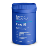 ForMeds Bicaps Zinc 15, 60 kapsułek - miniaturka zdjęcia produktu