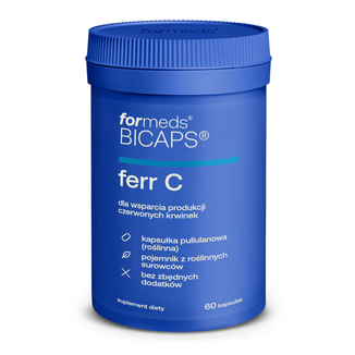 ForMeds Bicaps Ferr C, 60 kapsułek - zdjęcie produktu