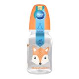 Canpol Babies, butelka wąska, Cute Animals, pomarańczowa, od urodzenia, 120 ml - miniaturka zdjęcia produktu