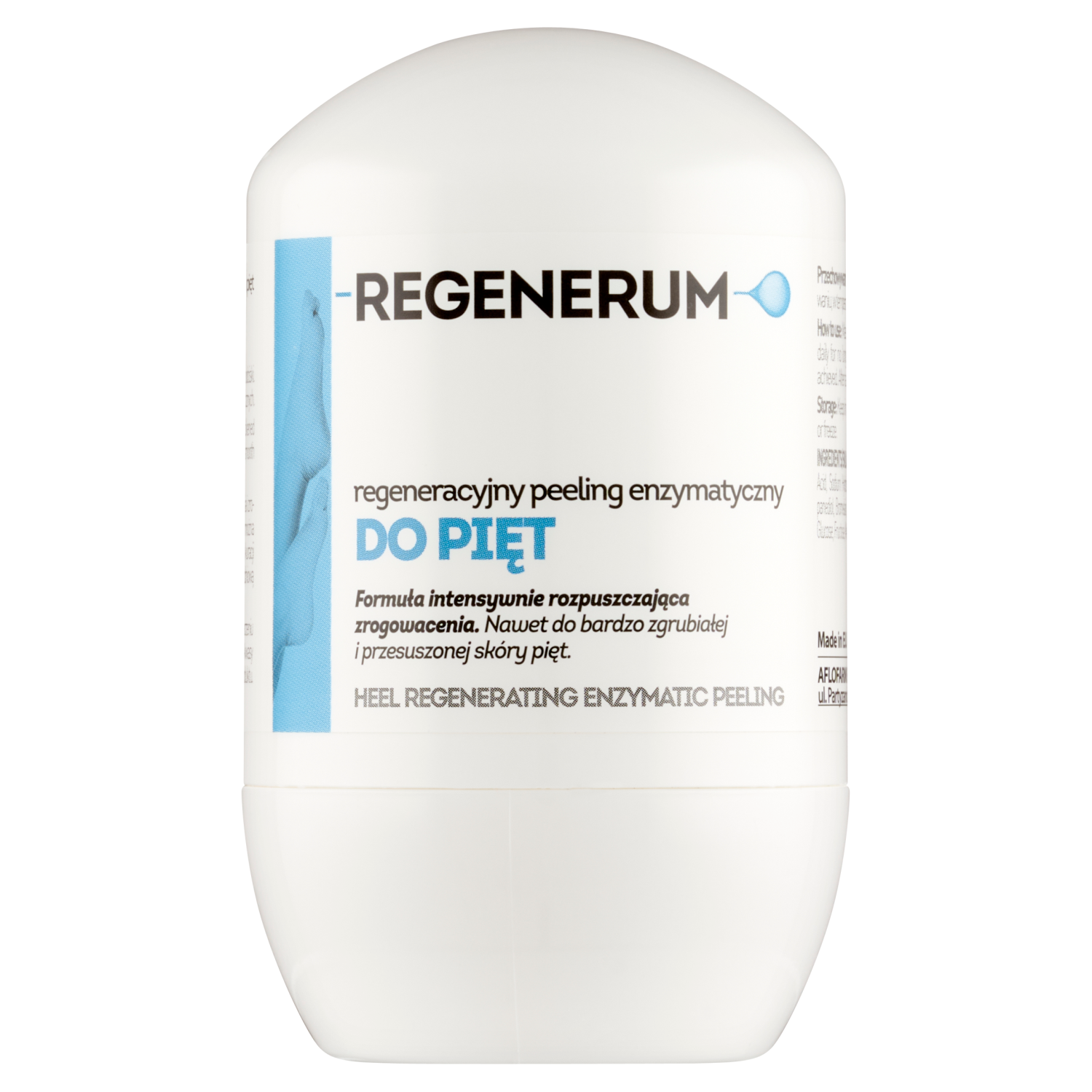 Regenerum Regenerum, regenerierend Enzympeeling für Fersen, 50 ml — Inhaltsstoffe und Bewertung