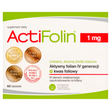 ActiFolin 1 mg, 60 tabletek - miniaturka zdjęcia produktu