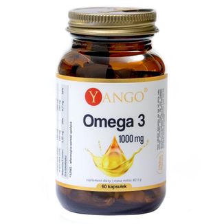 Yango Omega 3 1000 mg, 60 kapsułek - zdjęcie produktu