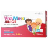 Activlab Pharma VitaMinki Junior, smak truskawkowy, 30 saszetek - miniaturka zdjęcia produktu