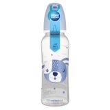 Canpol Babies, butelka wąska, Cute Animals, niebieska, od 12 miesiąca, 250 ml - miniaturka zdjęcia produktu