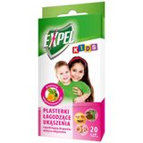 Expel Kids, plasterki łagodzące ukąszenia, 20 sztuk USZKODZONE OPAKOWANIE - miniaturka zdjęcia produktu