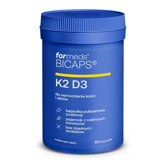 ForMeds Bicaps K2 D3, 60 kapsułek - zdjęcie produktu