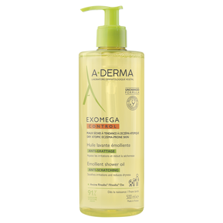 A-Derma Exomega Control, olejek emolient pod prysznic przeciw drapaniu, 500 ml A-Derma Exomega Control, olejek emolient pod prysznic przeciw drapaniu, 500 ml - zdjęcie produktu