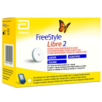 FreeStyle Libre 2, system monitorowania stężenia glukozy, sensor USZKODZONE OPAKOWANIE FreeStyle Libre 2, system monitorowania stężenia glukozy, sensor USZKODZONE OPAKOWANIE - zdjęcie produktu