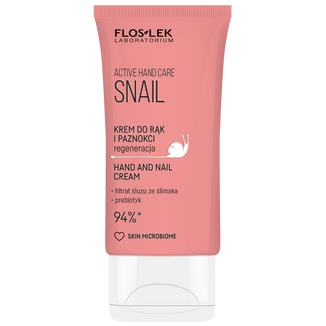 Floslek Laboratorium Snail, krem do rąk i paznokci, 50 ml - zdjęcie produktu