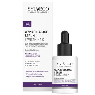Sylveco Dermo Naczynka, wzmacniające serum z witaminą C, 30 ml USZKODZONE OPAKOWANIE - zdjęcie produktu