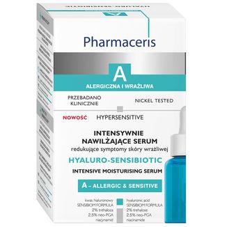 Pharmaceris A Hyaluro-Sensibio, intensywnie nawilżające serum, 30 ml - zdjęcie produktu