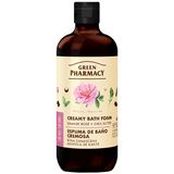 Green Pharmacy, pianka do kąpieli, róża damasceńska i masło shea, 500 ml - miniaturka zdjęcia produktu