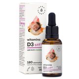 Aura Herbals Witamina D3 Baby, krople, 30 ml - miniaturka zdjęcia produktu