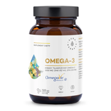 Aura Herbals Omega-3 1200 mg, 120 kapsułek softgel - miniaturka zdjęcia produktu