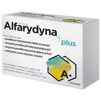 Alfarydyna Plus, 30 kapsułek - zdjęcie produktu