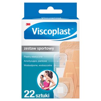 Viscoplast Zestaw Sportowy, plastry, 22 sztuki - zdjęcie produktu