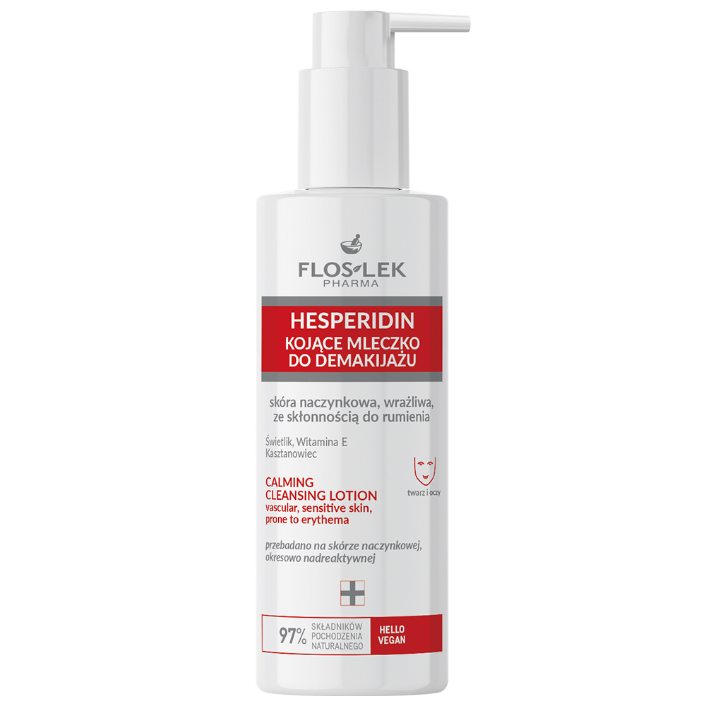 Flos-Lek Pharma Floslek Pharma Hesperidin, beruhigend Reinigungsmilch, 175 ml — Inhaltsstoffe und Bewertung