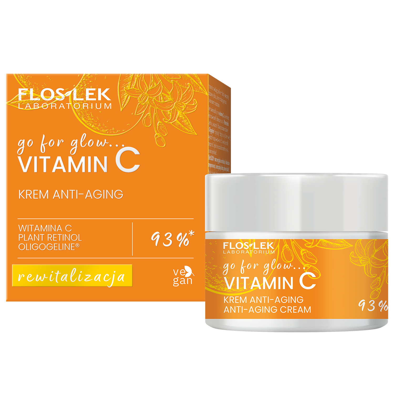 Flos-Lek Floslek Laboratorium Vitamin C, Creme anti-aging, 50 ml — Inhaltsstoffe und Bewertung