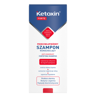 L'Biotica Ketoxin Forte, przeciwłupieżowy szampon wzmacniający, 200 ml - zdjęcie produktu