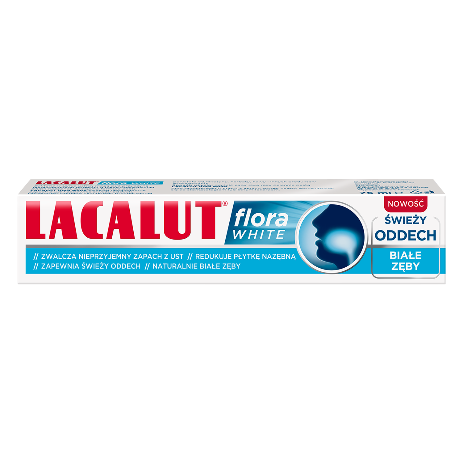Lacalut Lacalut Flora White, Zahnpasta, 75 ml — Inhaltsstoffe und Bewertung
