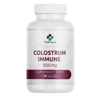 Medfuture Colostrum Immune 500 mg, 60 kapsułek Medfuture Colostrum Immune 500 mg, 60 kapsułek - zdjęcie produktu