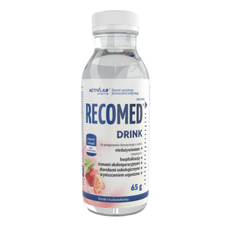 Activlab Pharma RecoMed Drink, preparat odżywczy, smak truskawkowy, 65 g - zdjęcie produktu