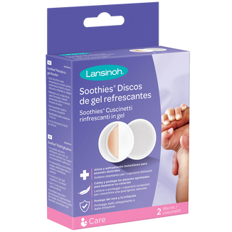 Lansinoh Soothies, żelowe kompresy chłodzące, 2 sztuki KRÓTKA DATA - zdjęcie produktu