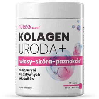 Pureo Health Kolagen Uroda+, smak neutralny, 114 g - zdjęcie produktu