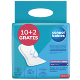 Canpol Babies, oddychające podkłady poporodowe na noc, 10 sztuk + 2 sztuki gratis - miniaturka zdjęcia produktu