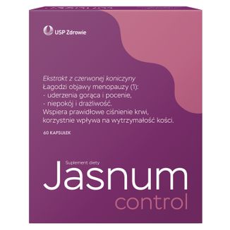 Jasnum Control, 60 kapsułek USZKODZONE OPAKOWANIE - zdjęcie produktu