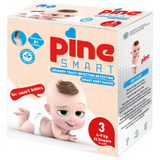 Pine Smart, pieluchy umożliwiające wykrycie infekcji dróg moczowych, rozmiar 3, Midi, 4-9 kg, 22 sztuki KRÓTKA DATA - miniaturka zdjęcia produktu