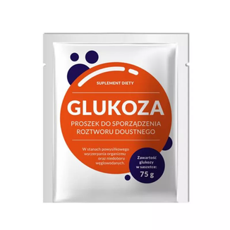 Organic Pharma Glukoza, proszek do sporządzania roztworu doustnego, 75 g - zdjęcie produktu