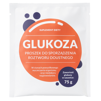 Organic Pharma Glukoza, proszek do sporządzania roztworu doustnego, 75 g - zdjęcie produktu