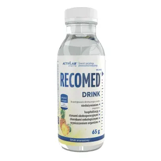 Activlab Pharma RecoMed Drink, preparat odżywczy, smak ananasowy, 65 g - zdjęcie produktu