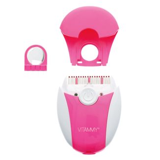 Vitammy Ufo, elektroniczny grzebień na wszy i gnidy, różowy, 1 sztuka - zdjęcie produktu