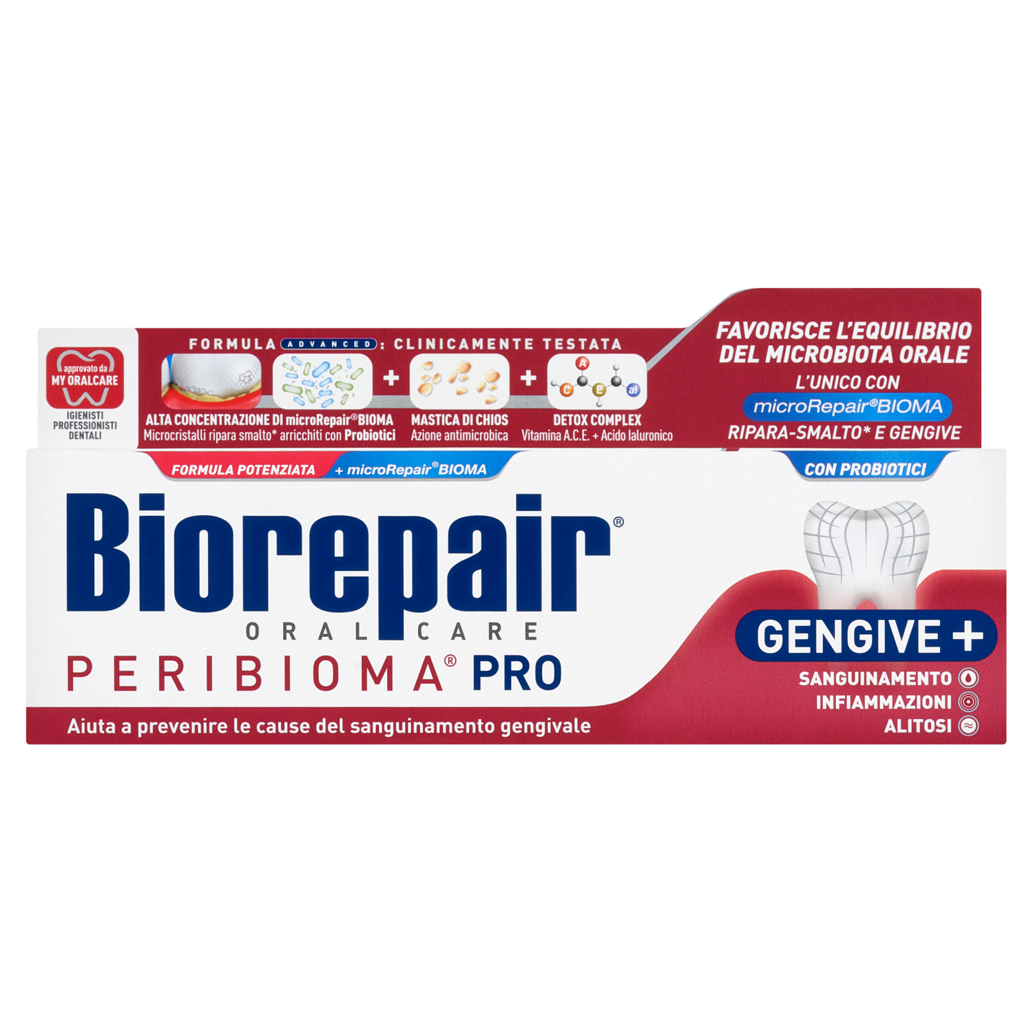 Biorepair Biorepair Peribioma Pro, Zahnpasta ohne Fluorid, Schutz Zahnfleisch, 75 ml — Inhaltsstoffe und Bewertung