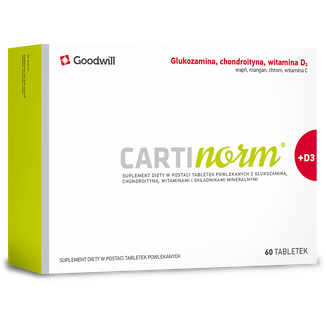 Cartinorm + D3, 60 tabletek - zdjęcie produktu