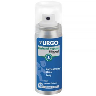 Urgo Opatrunek w sprayu na rany powierzchniowe, 40 ml USZKODZONE OPAKOWANIE - zdjęcie produktu
