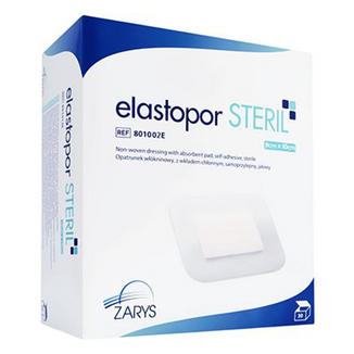 Elastopor STERIL, opatrunek włókninowy z wkładem chłonnym, samoprzylepny, jałowy, 8 cm x 10 cm, 30 sztuk Elastopor STERIL, opatrunek włókninowy z wkładem chłonnym, samoprzylepny, jałowy, 8 cm x 10 cm, 30 sztuk - zdjęcie produktu
