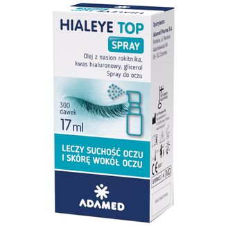 Hialeye Top Spray, spray do oczu, 17 ml KRÓTKA DATA - zdjęcie produktu