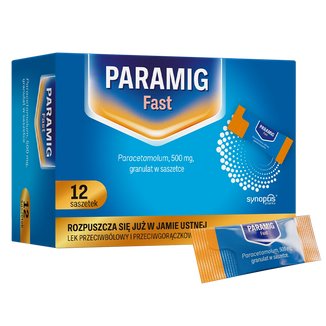 Paramig Fast 500 mg, 12 saszetek - zdjęcie produktu